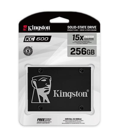 KINGSTON SSD 256GB KC600 SATA 2.5"