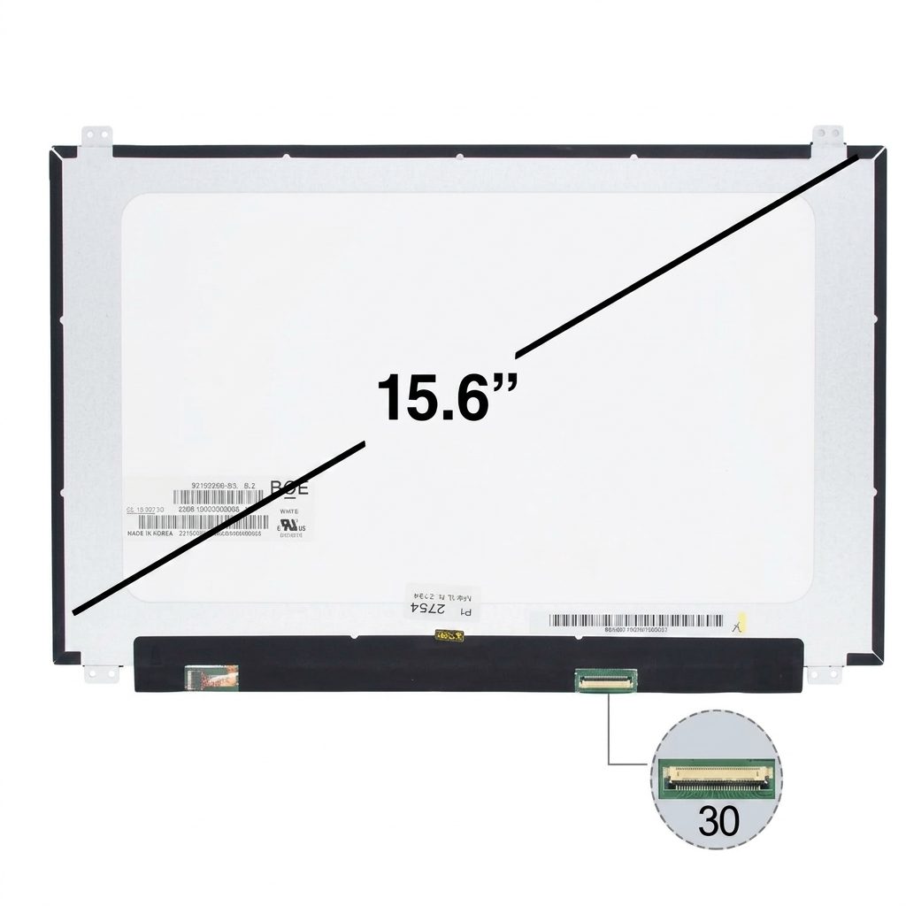 PANTALLA DE LAPTOP 15.6" 30 PINES SIN BORDE FHD 17MM