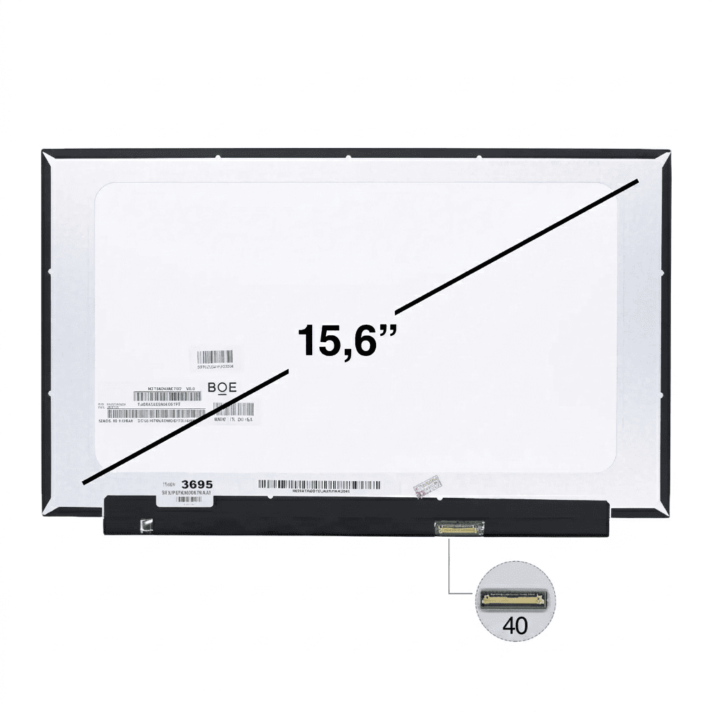 PANTALLA DE LAPTOP 15.6" 40 PINES SIN BORDE FHD 144HZ
